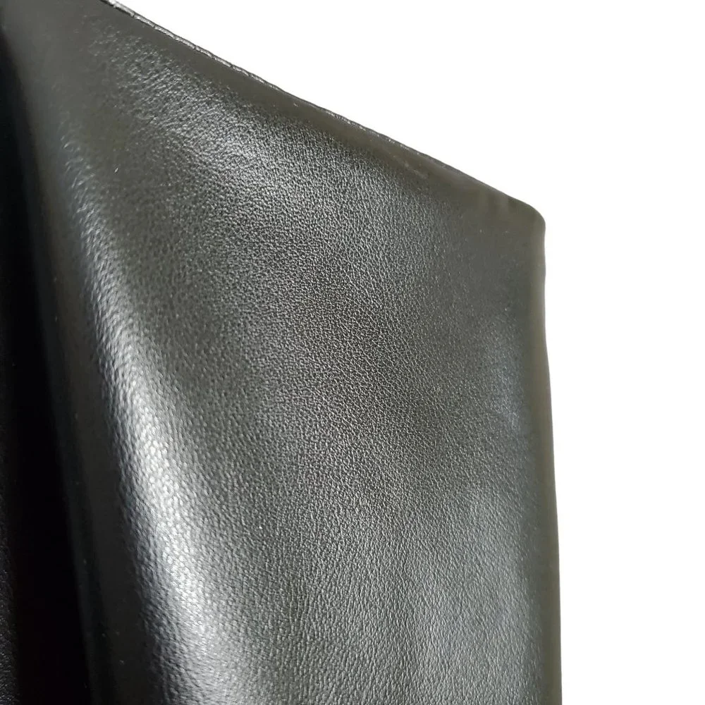 Frederick's of Hollywood Size 20 Skirt PVC Polyurethane Back Zip Pencil Black - Picture 4 of 4